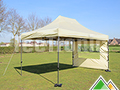 easy-up tent 3x4,5 (Solid 30) in de kleur ecru